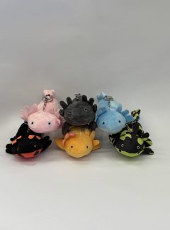Axolotl Plush Keychain